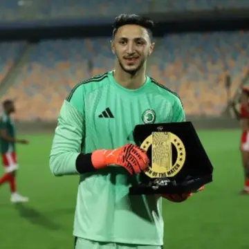 مصطفى مخلوف أفضل لاعب في مباراة مودرن سبورت والجونة